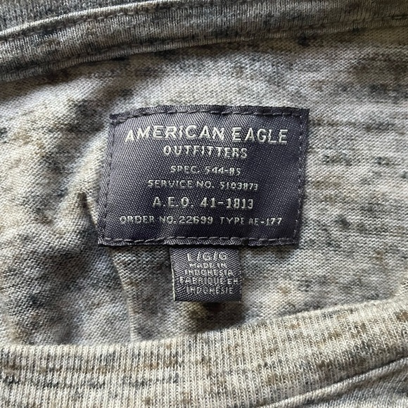 Bundle American Eagle Men Stripes Shirts Size Large NWOT - Picture 7 of 8